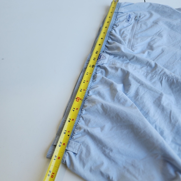 Columbia Men's Cargo Shorts Light Grey PFG 8L Omni-Shade Nylon XXL - Picture 13 of 13